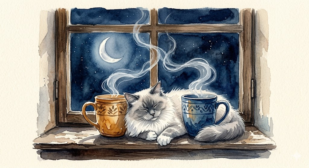 凌晨兩點，我們還在聊天