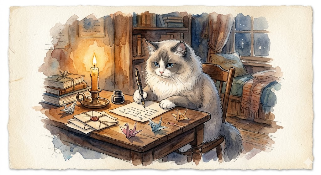 第一次寫信給遠方的人